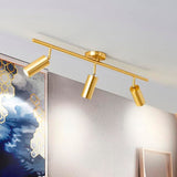 LÁMPARA DE TECHO BARCELONA GOLD LED - SIN FOCO