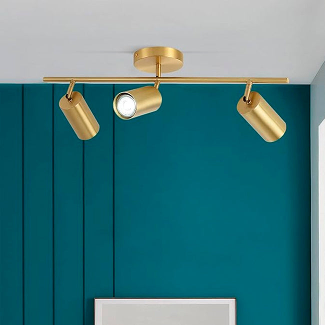 LÁMPARA DE TECHO BARCELONA GOLD LED - SIN FOCO