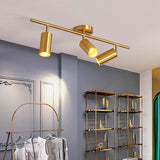 LÁMPARA DE TECHO BARCELONA GOLD LED - SIN FOCO