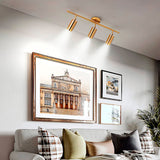 LÁMPARA DE TECHO BARCELONA GOLD LED - SIN FOCO