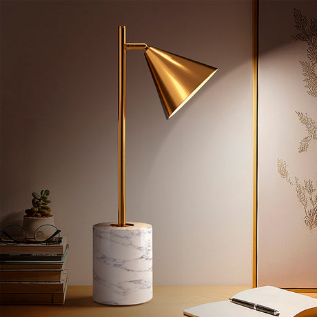 LÁMPARA DE MESA GENESIS GOLD LED / SIN FOCO