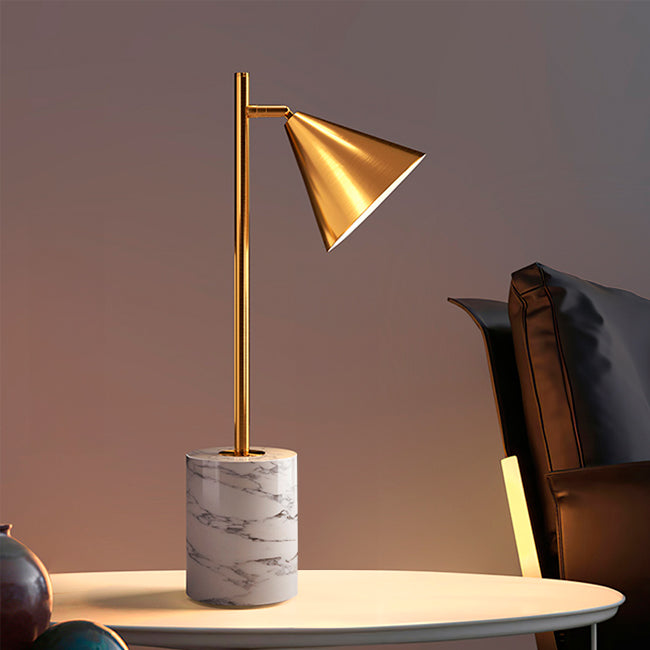 LÁMPARA DE MESA GENESIS GOLD LED / SIN FOCO