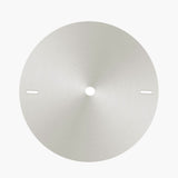 TAPA CIEGA CAJA OCTOGONAL DE METAL SATINADO CON HUECO