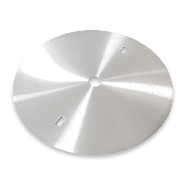 TAPA CIEGA CAJA OCTOGONAL DE METAL SATINADO CON HUECO