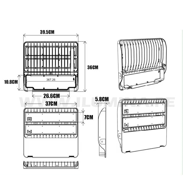 REFLECTOR TEMPO LED MODELO TANGO 220W PROFESSIONAL LUZ BLANCA 6500K