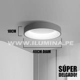 LÁMPARA DE TECHO DORINA LED BLACK 45W + CONTROL REMOTO