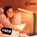 LÁMPARA DE ESCRITORIO HOTEL LUX BLACK LED DIMMABLE + CARGADOR INALÁMBRICO WIRELESS