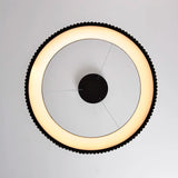 LÁMPARA COLGANTE BARBARA LED BLACK 56W  + CONTROL REMOTO