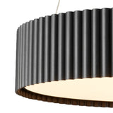 LÁMPARA COLGANTE BARBARA LED BLACK 56W  + CONTROL REMOTO