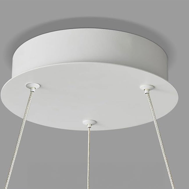 LÁMPARA COLGANTE BARBARA LED WHITE 56W  + CONTROL REMOTO