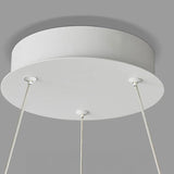 LÁMPARA COLGANTE BARBARA LED WHITE 56W  + CONTROL REMOTO