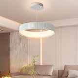 LÁMPARA COLGANTE BARBARA LED WHITE 56W  + CONTROL REMOTO