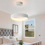 LÁMPARA COLGANTE BARBARA LED WHITE 56W  + CONTROL REMOTO