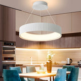 LÁMPARA COLGANTE BARBARA LED WHITE 56W  + CONTROL REMOTO