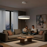 LÁMPARA COLGANTE BARBARA LED WHITE 56W  + CONTROL REMOTO