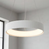 LÁMPARA COLGANTE BARBARA LED WHITE 56W  + CONTROL REMOTO