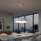 LÁMPARA COLGANTE BARBARA LED WHITE 56W  + CONTROL REMOTO