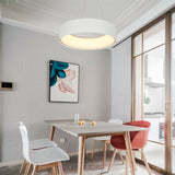 LÁMPARA COLGANTE BARBARA LED WHITE 56W  + CONTROL REMOTO