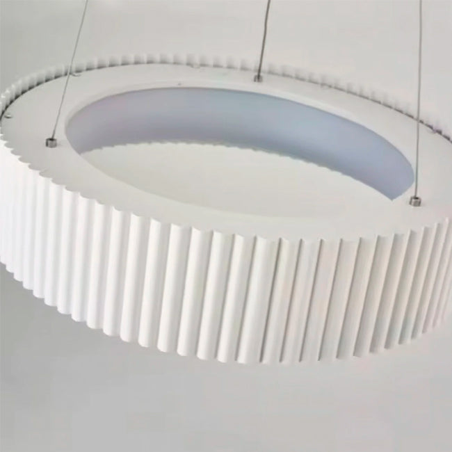 LÁMPARA COLGANTE BARBARA LED WHITE 56W  + CONTROL REMOTO