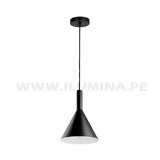 LÁMPARA COLGANTE ALUMINIO EMILIA BLACK LED