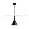 LÁMPARA COLGANTE ALUMINIO EMILIA BLACK LED