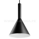 LÁMPARA COLGANTE ALUMINIO EMILIA BLACK LED