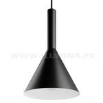 LÁMPARA COLGANTE ALUMINIO EMILIA BLACK LED