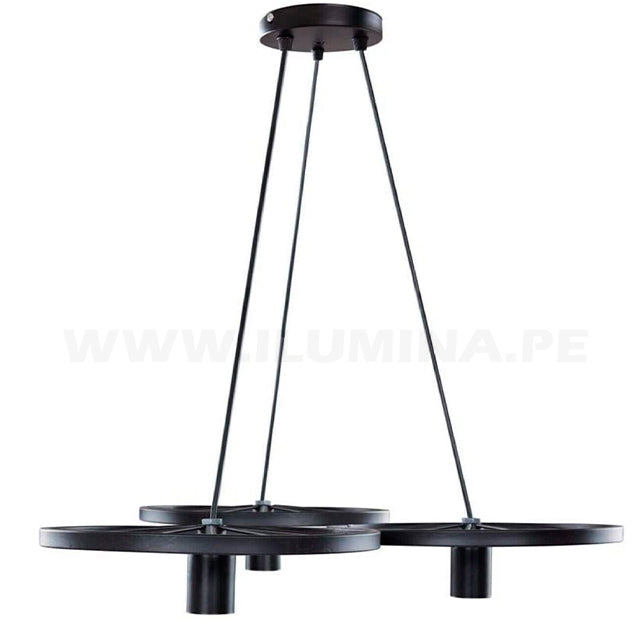 LÁMPARA COLGANTE AURELIA BLACK LED