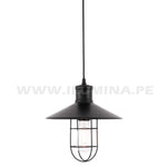 LÁMPARA COLGANTE DE ALUMINIO MARIÉ BLACK LED