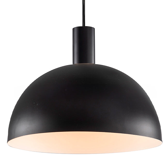 LÁMPARA COLGANTE ALUMINIO BETANIA BLACK LED / SIN FOCO