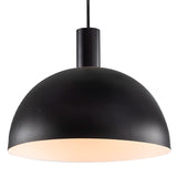 LÁMPARA COLGANTE ALUMINIO BETANIA BLACK LED / SIN FOCO