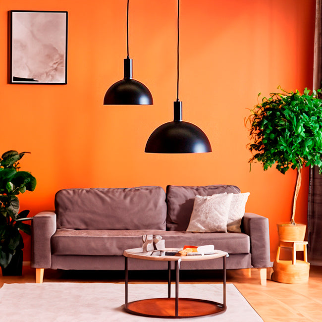 LÁMPARA COLGANTE ALUMINIO BETANIA BLACK LED / SIN FOCO