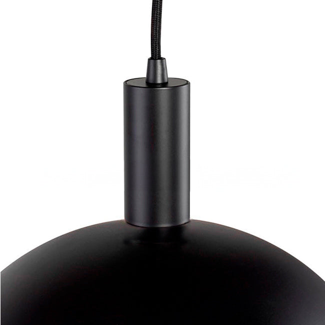 LÁMPARA COLGANTE ALUMINIO BETANIA BLACK LED / SIN FOCO