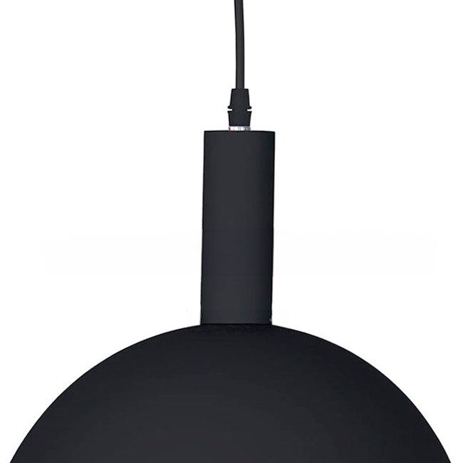 LÁMPARA COLGANTE ALUMINIO BETANIA BLACK LED / SIN FOCO