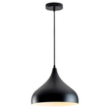 LÁMPARA COLGANTE ALUMINIO MODERNA BLACK LED ECOLAMPS
