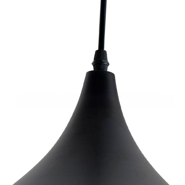 LÁMPARA COLGANTE ALUMINIO MODERNA BLACK LED ECOLAMPS