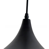 LÁMPARA COLGANTE ALUMINIO MODERNA BLACK LED ECOLAMPS