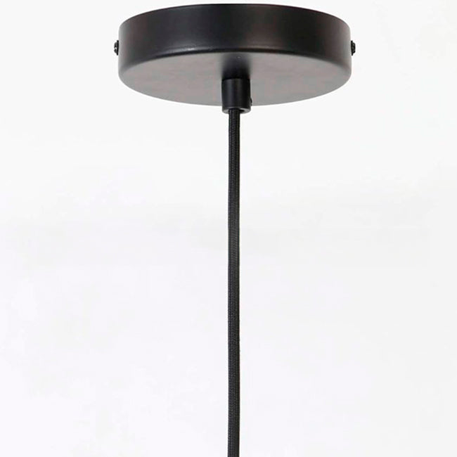 LÁMPARA COLGANTE ALUMINIO MODERNA BLACK LED ECOLAMPS