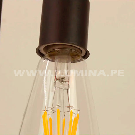 LÁMPARA COLGANTE LAINES BLACK - SIN FOCO