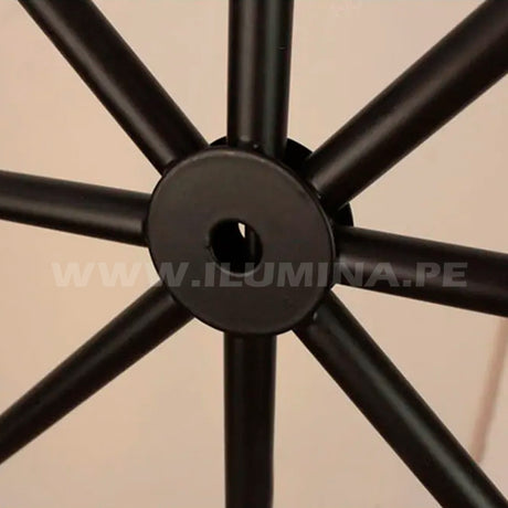 LÁMPARA COLGANTE LURIANA BLACK - SIN FOCO