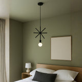 LÁMPARA COLGANTE LURIANA BLACK - SIN FOCO