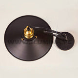 LÁMPARA COLGANTE ALUMINIO MARITA BLACK AND GOLD LED ECOLAMPS