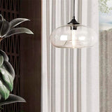 LÁMPARA COLGANTE BUBBLE DE VIDRIO TEXAS BLACK / SIN FOCO