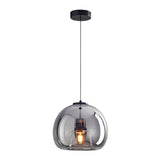 LÁMPARA COLGANTE BUBBLE DE VIDRIO JERSEY BLACK / SIN FOCO