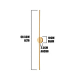 LÁMPARA DE PARED INTERIOR SPIRIT GOLD LED 20W TRICOLOR