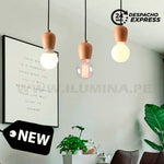 LÁMPARA COLGANTE WOOD SOFÍA E27