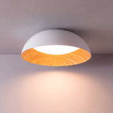 LÁMPARA DE TECHO LED TECA WHITE WOOD + CONTROL REMOTO