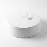 LÁMPARA DE TECHO LED NÓRDICA LINNEA WHITE WOOD + CONTROL REMOTO