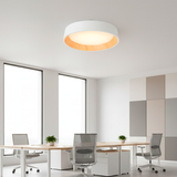 LÁMPARA DE TECHO ARTIKA WHITE LED WOOD 45W + CONTROL REMOTO