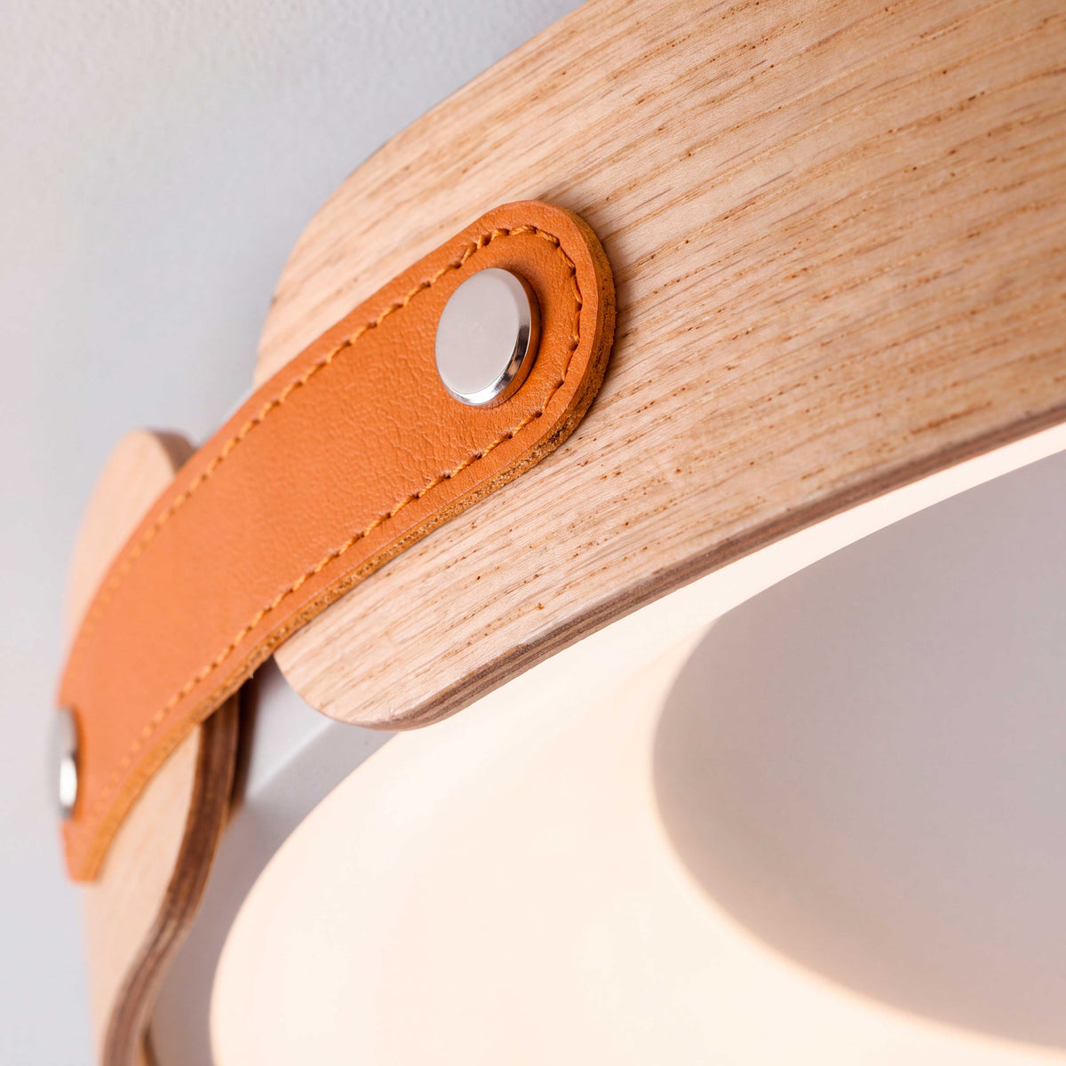 LÁMPARA DE TECHO LED FRIDA EFECTO MADERA + CONTROL REMOTO